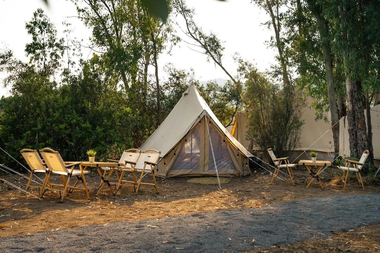 Luxury tent Kampaoh Flumendosa Hotel Santa Margherita di Pula Italy